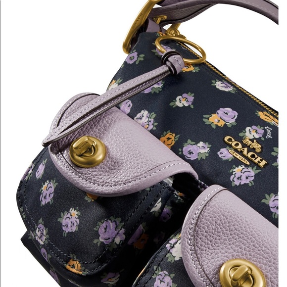 Coach vintage floral print shoulder bag - Picture 5 of 9
